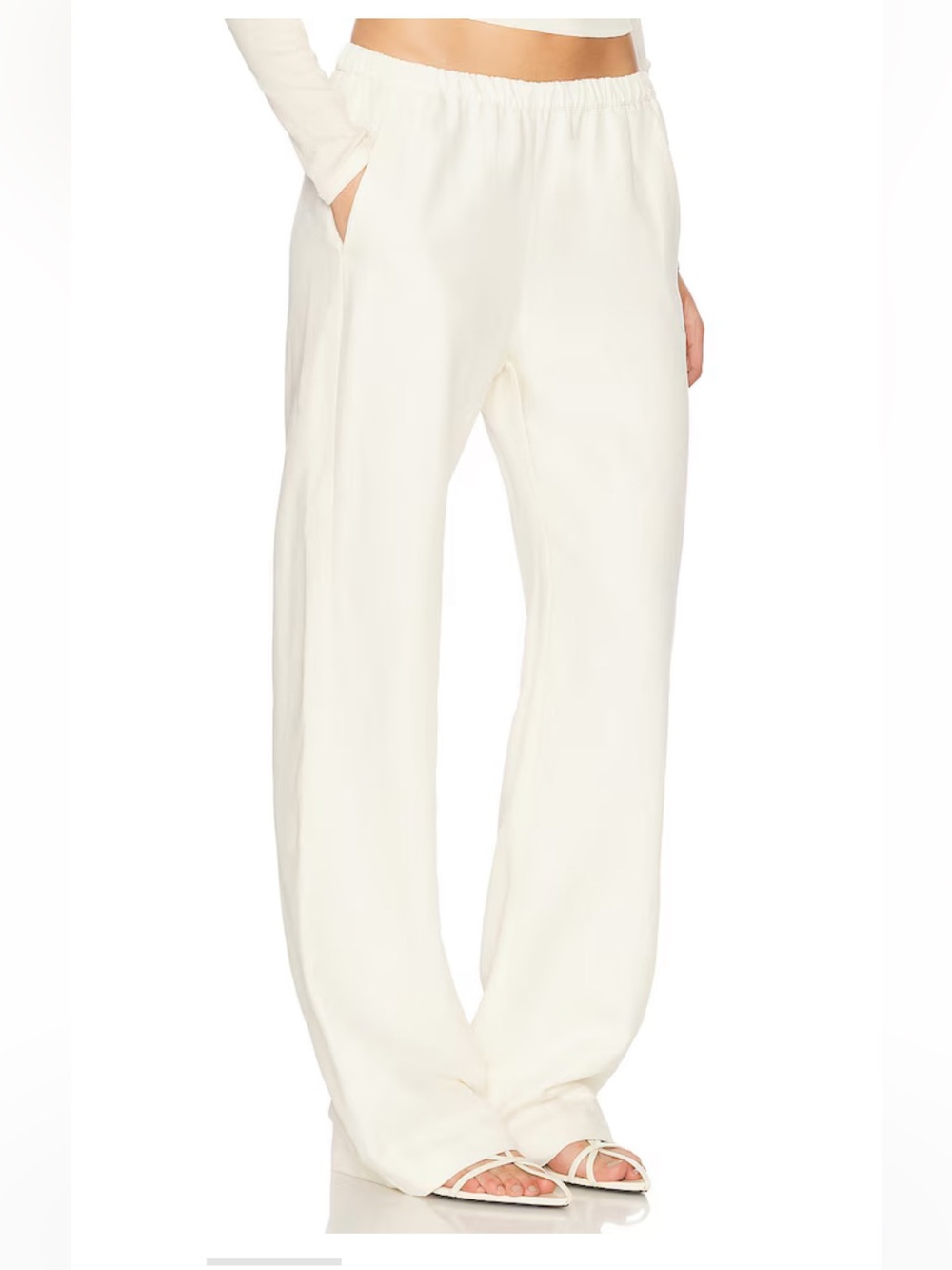 ENZA COSTA
Twill Everywhere Pant — Cream